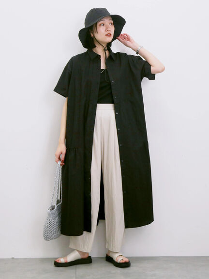 【UVカット・撥水加工】クラウン切替ハット（ブラック/カーキ/キナリ）｜Samansa Mos2 blue（サマンサモスモス ブルー）通販