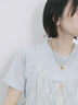 ラメTシャツ（サックスブルー）｜Samansa Mos2 blue（サマンサモスモス ブルー）通販