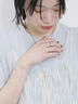 ラメTシャツ（サックスブルー/キナリ/ＴＯＰグレー）｜Samansa Mos2 blue（サマンサモスモス ブルー）通販