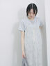 ラメTシャツ（サックスブルー/キナリ/ＴＯＰグレー）｜Samansa Mos2 blue（サマンサモスモス ブルー）通販