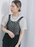 ラメTシャツ（サックスブルー/キナリ/ＴＯＰグレー）｜Samansa Mos2 blue（サマンサモスモス ブルー）通販