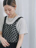 ラメTシャツ（サックスブルー/キナリ/ＴＯＰグレー）｜Samansa Mos2 blue（サマンサモスモス ブルー）通販