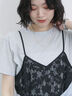 ラメTシャツ（サックスブルー/キナリ/ＴＯＰグレー）｜Samansa Mos2 blue（サマンサモスモス ブルー）通販