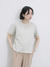 ラメTシャツ（サックスブルー/キナリ/ＴＯＰグレー）｜Samansa Mos2 blue（サマンサモスモス ブルー）通販