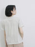 ラメTシャツ（サックスブルー/キナリ/ＴＯＰグレー）｜Samansa Mos2 blue（サマンサモスモス ブルー）通販