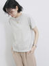ラメTシャツ（サックスブルー/キナリ/ＴＯＰグレー）｜Samansa Mos2 blue（サマンサモスモス ブルー）通販