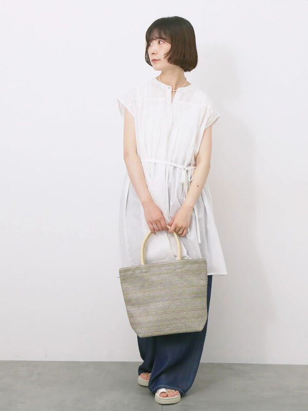 セール】 前後2way幅広レースタンク（オフホワイト/ブラック/ミント