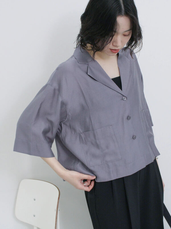 ニッセン Tシャツ 七分袖 綿100% ヘビーウェイト オーバーサイズ