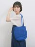 メタリックメッシュバッグ（ブルー）｜Samansa Mos2 blue（サマンサモスモス ブルー）通販
