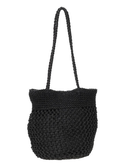メタリックメッシュバッグ（シルバー/ブラック/ブルー）｜Samansa Mos2 blue（サマンサモスモス ブルー）通販