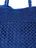 メタリックメッシュバッグ（シルバー/ブラック/ブルー）｜Samansa Mos2 blue（サマンサモスモス ブルー）通販