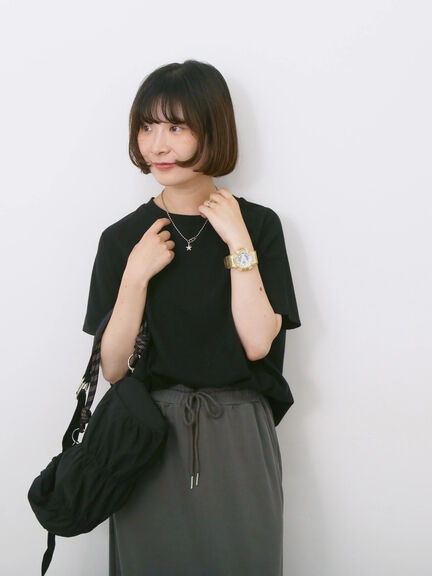 【エスパン】 黒トップス SPED KSK CAP - BLACK | Short pants every day