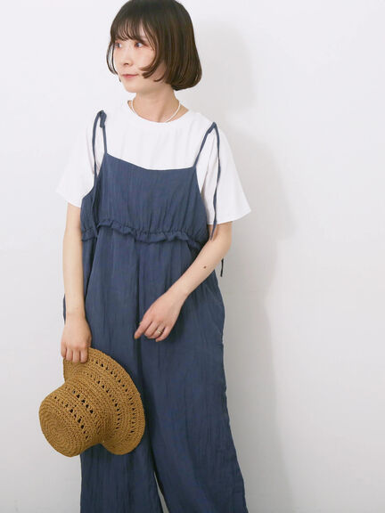 【USAコットン】アソートフレンチスリーブTシャツ（オフホワイト/ホワイト/グレー/ブラック/グリーン）｜Samansa Mos2 blue（サマンサモスモス ブルー）通販