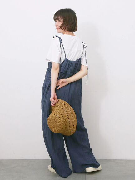 【USAコットン】アソートフレンチスリーブTシャツ（オフホワイト/ホワイト/グレー/ブラック/グリーン）｜Samansa Mos2 blue（サマンサモスモス ブルー）通販