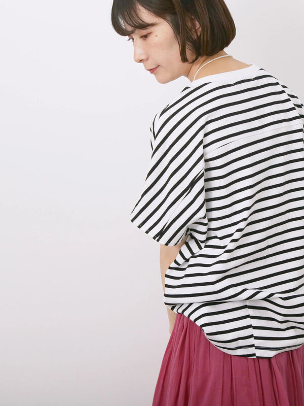 セール】 【USAコットン】アソートフレンチスリーブTシャツ（オフ