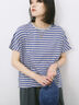 【USAコットン】アソートフレンチスリーブTシャツ（オフホワイト/ホワイト/グレー/ブラック/グリーン）｜Samansa Mos2 blue（サマンサモスモス ブルー）通販
