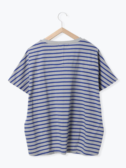 【USAコットン】アソートフレンチスリーブTシャツ（オフホワイト/ホワイト/グレー/ブラック/グリーン）｜Samansa Mos2 blue（サマンサモスモス ブルー）通販