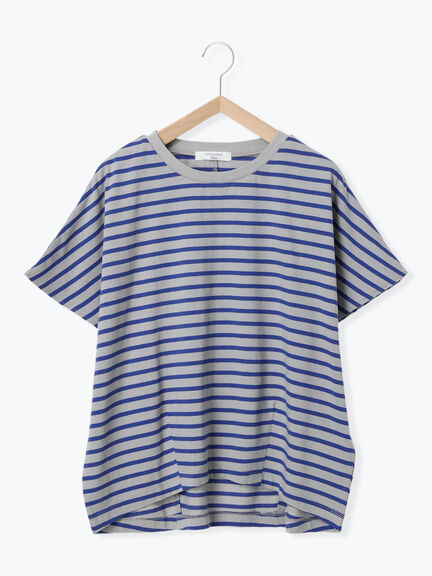 【USAコットン】アソートフレンチスリーブTシャツ（オフホワイト/ホワイト/グレー/ブラック/グリーン）｜Samansa Mos2 blue（サマンサモスモス ブルー）通販