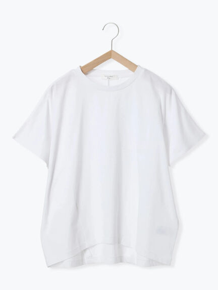 【USAコットン】アソートフレンチスリーブTシャツ（オフホワイト/ホワイト/グレー/ブラック/グリーン）｜Samansa Mos2 blue（サマンサモスモス ブルー）通販