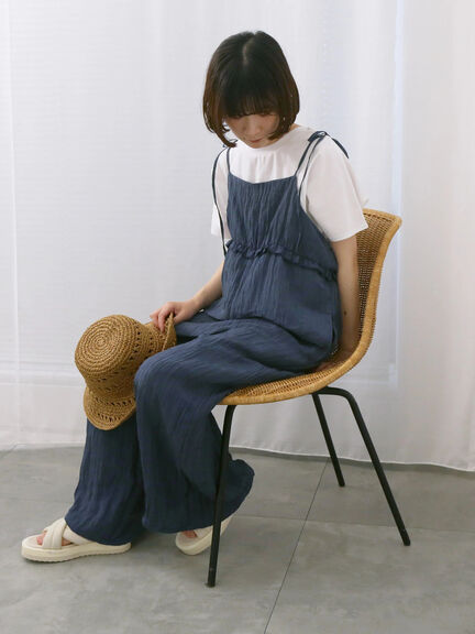【USAコットン】アソートフレンチスリーブTシャツ（オフホワイト/ホワイト/グレー/ブラック/グリーン）｜Samansa Mos2 blue（サマンサモスモス ブルー）通販