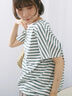 【USAコットン】アソートフレンチスリーブTシャツ（オフホワイト/ホワイト/グレー/ブラック/グリーン）｜Samansa Mos2 blue（サマンサモスモス ブルー）通販