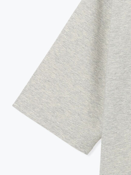 ◎ポンチロゴ刺繍プルオーバー（オフホワイト/サックスブルー/ＴＯＰグレー）｜Samansa Mos2 blue（サマンサモスモス ブルー）通販