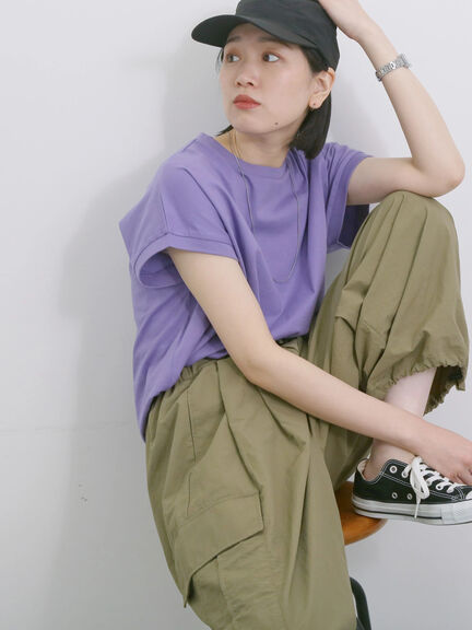 ◎ナイロンカーゴパンツ（ブラック/ライトベージュ/カーキ）｜Samansa Mos2 blue（サマンサモスモス ブルー）通販