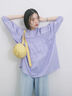 ◎ピンタックギャザーブラウス（オフホワイト/ブラック/ラベンダー）｜Samansa Mos2 blue（サマンサモスモス ブルー）通販