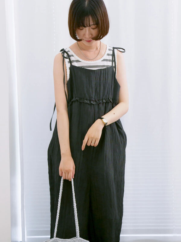 セール】 ◎アソートリブタンク（オフホワイト/ホワイト/ブラック