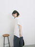 ◎【接触冷感】ロゴプリントチュニック（オフホワイト/ブラック/ベージュ）｜Samansa Mos2 blue（サマンサモスモス ブルー）通販