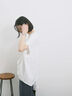 ◎【接触冷感】ロゴプリントチュニック（オフホワイト/ブラック/ベージュ）｜Samansa Mos2 blue（サマンサモスモス ブルー）通販