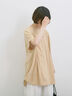 ◎【接触冷感】ロゴプリントチュニック（オフホワイト/ブラック/ベージュ）｜Samansa Mos2 blue（サマンサモスモス ブルー）通販