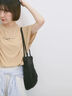 ◎【接触冷感】ロゴプリントチュニック（オフホワイト/ブラック/ベージュ）｜Samansa Mos2 blue（サマンサモスモス ブルー）通販