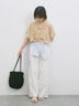 ◎【接触冷感】ロゴプリントチュニック（オフホワイト/ブラック/ベージュ）｜Samansa Mos2 blue（サマンサモスモス ブルー）通販