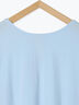 ◎【接触冷感】バックリボンTシャツ（オフホワイト/チャコールグレー/サックスブルー）｜Samansa Mos2 blue（サマンサモスモス ブルー）通販