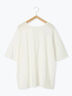 ◎【接触冷感】バックリボンTシャツ（オフホワイト/チャコールグレー/サックスブルー）｜Samansa Mos2 blue（サマンサモスモス ブルー）通販