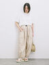 ◎【接触冷感】ビッグTシャツ（オフホワイト/チャコールグレー/ＴＯＰグレー）｜Samansa Mos2 blue（サマンサモスモス ブルー）通販