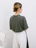 ◎【接触冷感】ビッグTシャツ（オフホワイト/チャコールグレー/ＴＯＰグレー）｜Samansa Mos2 blue（サマンサモスモス ブルー）通販