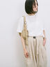 ◎【接触冷感】ビッグTシャツ（オフホワイト/チャコールグレー/ＴＯＰグレー）｜Samansa Mos2 blue（サマンサモスモス ブルー）通販