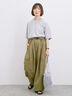 ◎【接触冷感】ビッグTシャツ（オフホワイト/チャコールグレー/ＴＯＰグレー）｜Samansa Mos2 blue（サマンサモスモス ブルー）通販