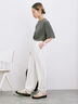 ◎【接触冷感】ビッグTシャツ（オフホワイト/チャコールグレー/ＴＯＰグレー）｜Samansa Mos2 blue（サマンサモスモス ブルー）通販