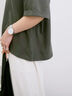 ◎【接触冷感】ビッグTシャツ（オフホワイト/チャコールグレー/ＴＯＰグレー）｜Samansa Mos2 blue（サマンサモスモス ブルー）通販