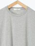 ◎【接触冷感】ビッグTシャツ（オフホワイト/チャコールグレー/ＴＯＰグレー）｜Samansa Mos2 blue（サマンサモスモス ブルー）通販