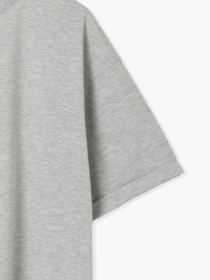 ◎【接触冷感】ビッグTシャツ（オフホワイト/チャコールグレー/ＴＯＰグレー）｜Samansa Mos2 blue（サマンサモスモス ブルー）通販