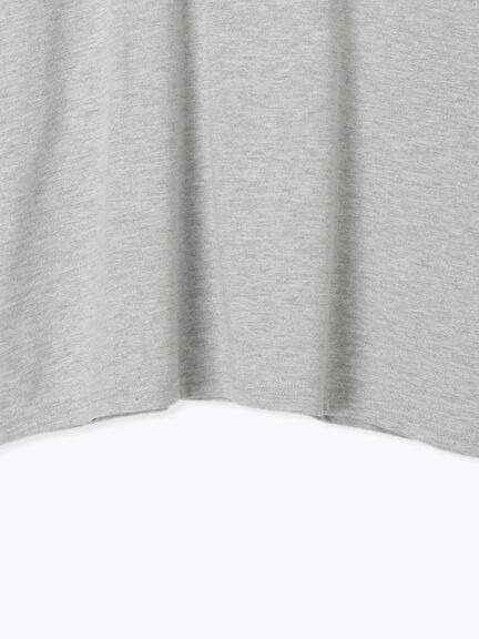 ◎【接触冷感】ビッグTシャツ（オフホワイト/チャコールグレー/ＴＯＰグレー）｜Samansa Mos2 blue（サマンサモスモス ブルー）通販