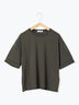 ◎【接触冷感】ビッグTシャツ（オフホワイト/チャコールグレー/ＴＯＰグレー）｜Samansa Mos2 blue（サマンサモスモス ブルー）通販