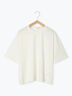 ◎【接触冷感】ビッグTシャツ（オフホワイト/チャコールグレー/ＴＯＰグレー）｜Samansa Mos2 blue（サマンサモスモス ブルー）通販