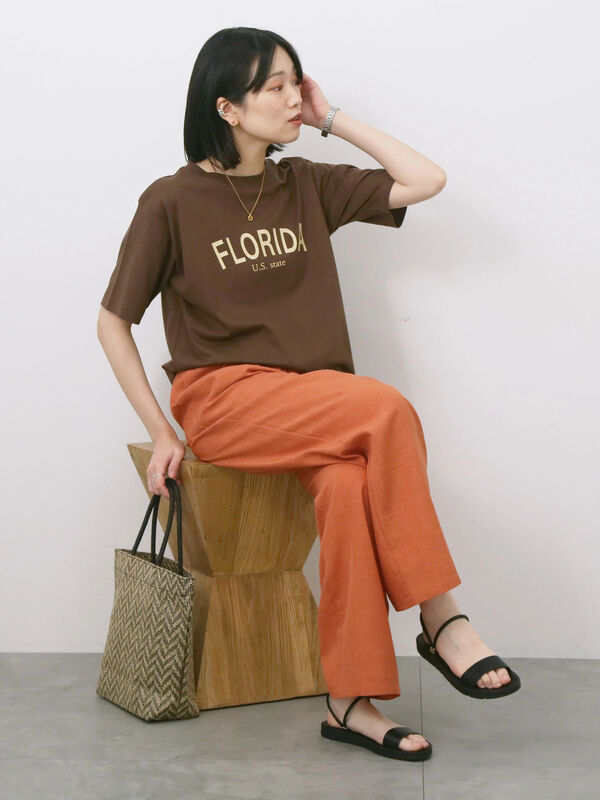 【新品タグ付き】BEAMS moncao モンサオ /リネン イージーパンツ S 新品タグ付き】BEAMS moncao モンサオ /リネン イージーパンツ S B