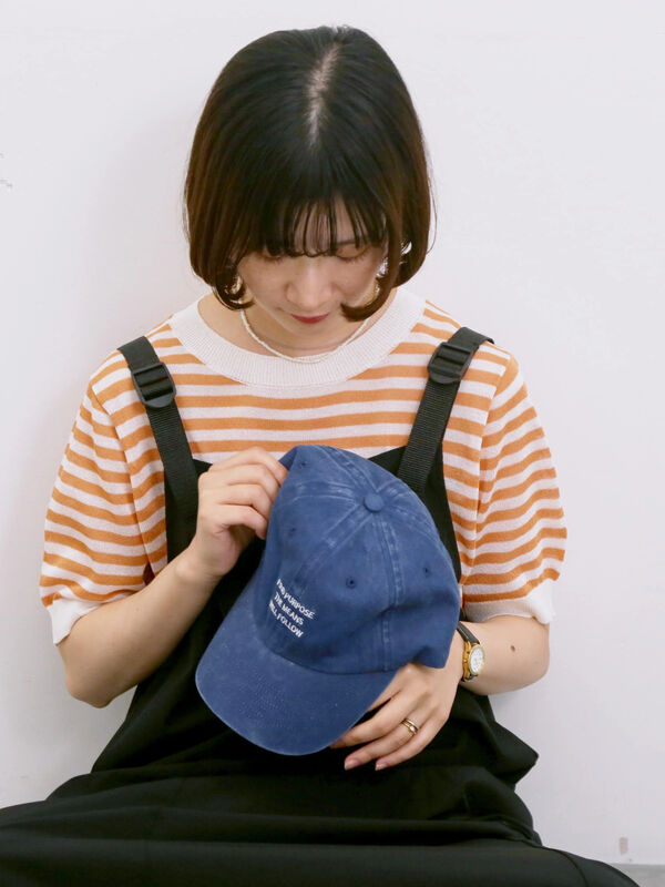 ◎ボーダーニットプルオーバー（オレンジ）｜Samansa Mos2 blue（サマンサモスモス ブルー）通販