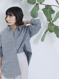 【イージーケア】マルチスタイルシャツ（グレー）｜Samansa Mos2 blue（サマンサモスモス ブルー）通販